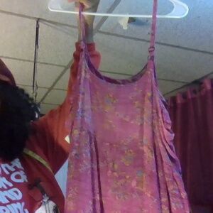 Yes no 3x pink dress adjustable strap used no slip